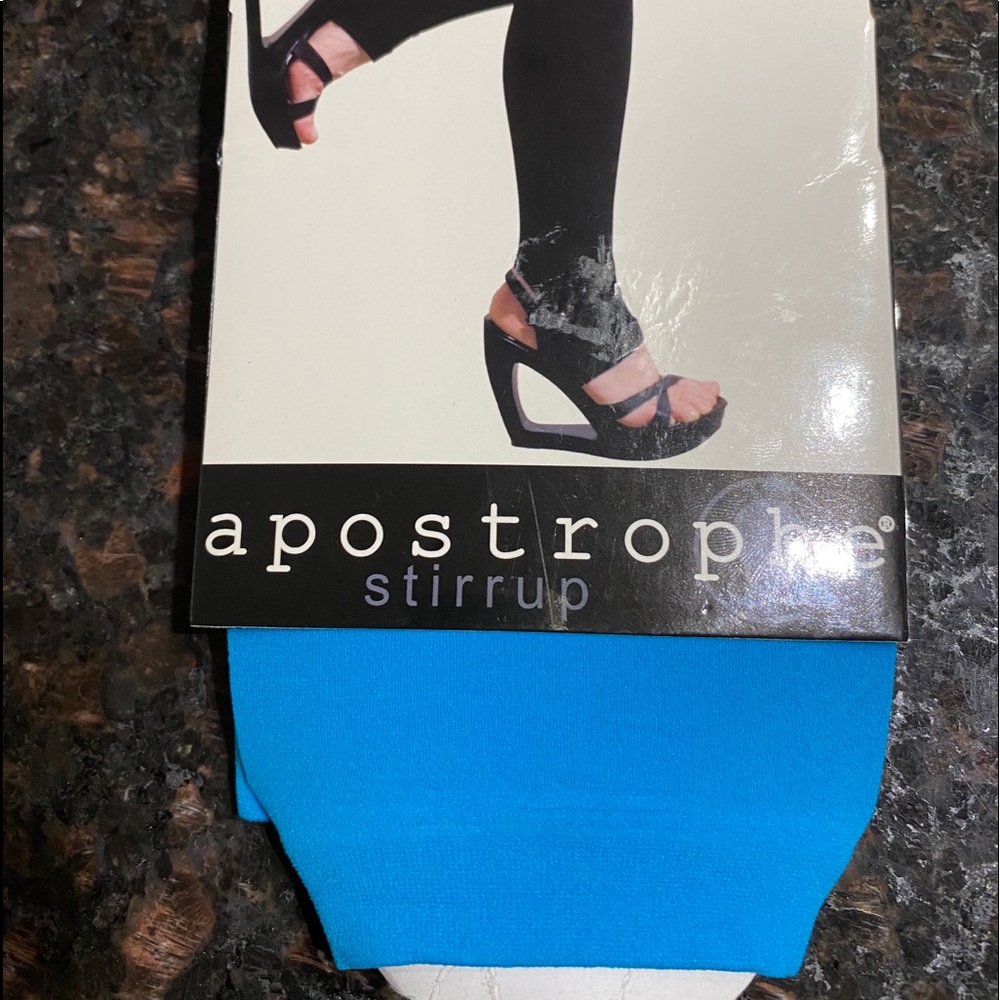 Apostrophe Blue stirrup